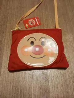 アンパンマン キャラクター ポーチ 赤