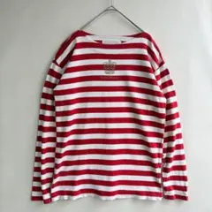 honey house ハニーハウス　レディース　ボーダー　カットソー　赤白　M