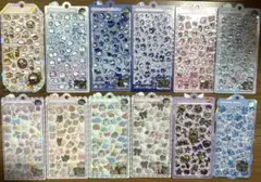 ボンボンドロップシール フワフワドロップ シマエナガ オーロラ