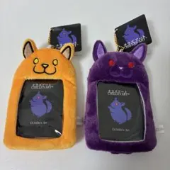 チラズアート ペタぬい カードケース チラ丸 チラテケス タグ付き 2種セット