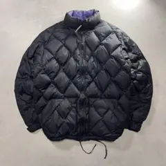 90s L.L.BEAN キルティング グースダウンジャケット 短丈ボックス