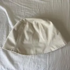 クリーム色 バケットハット Sサイズ
