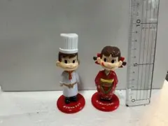 Mini首ふりペコちゃん きもの サンタ 2種セットのサムネイル