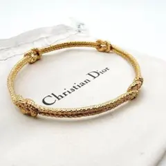 3082 人気✨ Dior ブレスレット CD ロゴ バングル 希少 刻印 - メルカリ