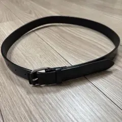 MARGARET HOWELL ブラックレザーベルト