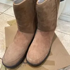 最終価格!!UGG ブラウン ミディアム丈 ムートンブーツ JP25サイズ
