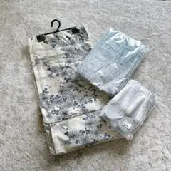 浴衣3点セットひよこ商店オリジナルデザイン 国内染色のサムネイル