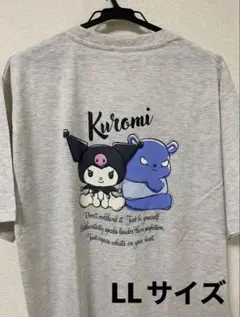 クロミ　KUROMI 半袖Tシャツ サンリオ　メンズ　LLサイズ