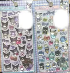 【正規品】　ボンボンドロップシール　はぴだんぶい　クロミ　2枚セット