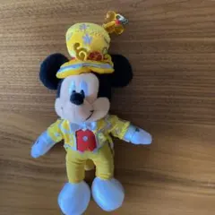 ミッキーマウス ぬいぐるみ ストラップ付き