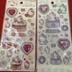 プ*☆様 正規品　サンリオ　キラキラジュエルシール　キティ　チャーミーキティ　新