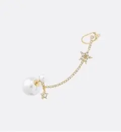 Dior ディオール ピアスパールイヤーカフ