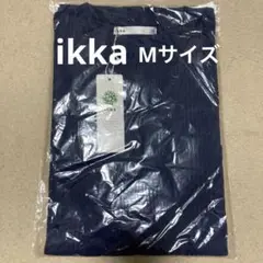 【新品未使用】ikka イッカ 半袖VネックT ネイビー 　Mサイズ