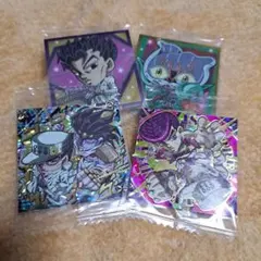 ジョジョの奇妙な冒険ウエハース　空条承太郎　ジョジョレアなど　4種類