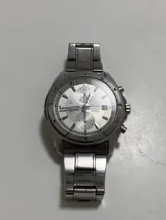 SEIKO セイコー クロノグラフ 腕時計 7T92-0L40 クォーツ シル…