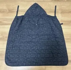 ユニクロベビー ライトウォームパデット2WAYブランケット ネイビー