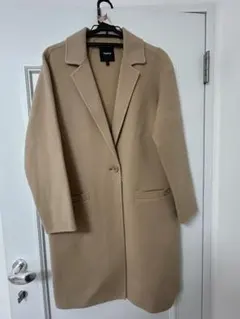 【美品クリーニング済】Theory ベージュチェスターコート P