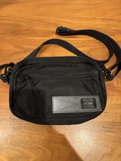 ポーター　ブラック ナイロン ショルダーバッグ