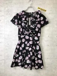 美品！spiral girl スパイラルガール 花柄キュロットワンピース 古着