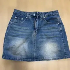 Dazy デニムスカート インナーパンツ付き L