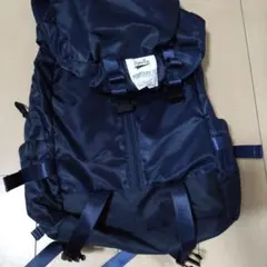 【美品】Anelloネイビーロールトップリュック バックパック