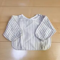 美品　ベビー用　食事用エプロン