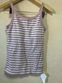 ジェラートピケ　カラフルボーダーカップインキャミソール&ショートパンツセット