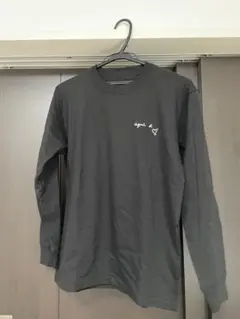 agnès b. ブラック 長袖Tシャツ サイズ1