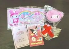 マイメロディ マイメロ サンリオ クロミ ピアノ ぬいぐるみポシェット