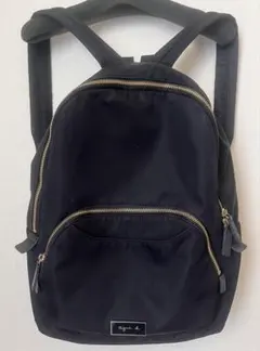 agnes b.VOYAGE アニエスベー リュック バックパック ブラック 黒