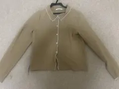 RETRO GIRL 襟付き長袖カーディガン