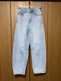 GU バレルレッグジーンズ(丈標準71-75cm)