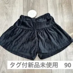 タグ付新品未使用　コーデュロイ　ショートパンツ　ブラック　90