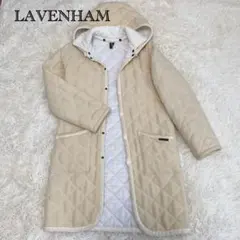 LAVENHAM キルティングロングコート サイズM