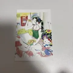 Hello Kitty ポストカード イラスト