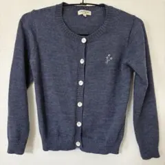 カーディガン　130 ミルフィーユ　アンファン