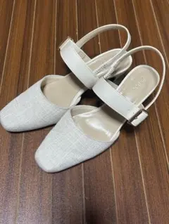 しまむら パンプス サンダル LL 2PINK