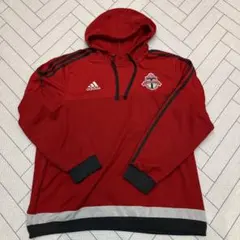 USED USA古着 スウェットパーカー アディダス サッカー vintage