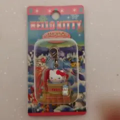ハローキティ　温泉　越後湯沢　新潟限定　チャーム　ストラップ　根付　ご当地