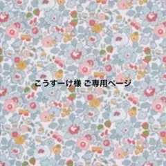 【こうすーけ様 ご専用ページです】