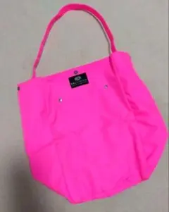 BAG'n'NOUN　バッグンナウン　トートバッグ　蛍光ピンク　レアのサムネイル