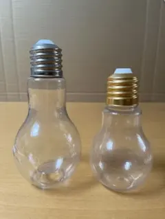 電球ボトル　大小２個セット
