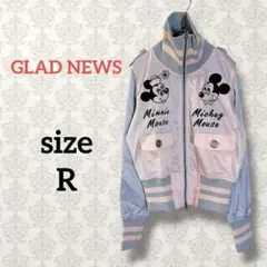 グラッドニュース【R】ハイネックフルジップスカジャン ミッキー Disney