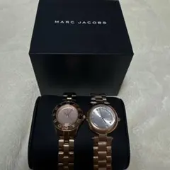 Marc Jacobs ローズゴールド 時計 2本セット