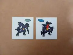 ポケモンパンシール ガブリアス 2種 蓄光