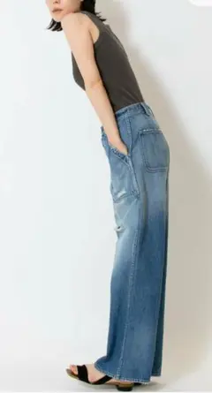 Johnbull●11オンスデニムハードワーカーデッキパンツのサムネイル