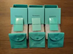 【美品】ティファニー ギフトボックス 空箱 3個セット まとめ売り