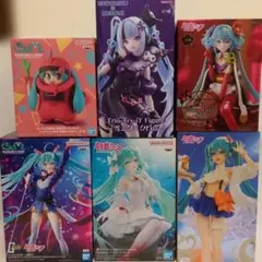 初音ミク 雪ミク フィギュア 6点 まとめ売り クロミ シャアザク 他