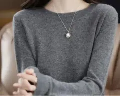 高品質ウール100%セーター/ニット　Lサイズ