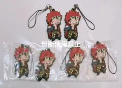 ワンピース キッド にいてんごむっ ラバーストラップ 麦わらストア 6点セット